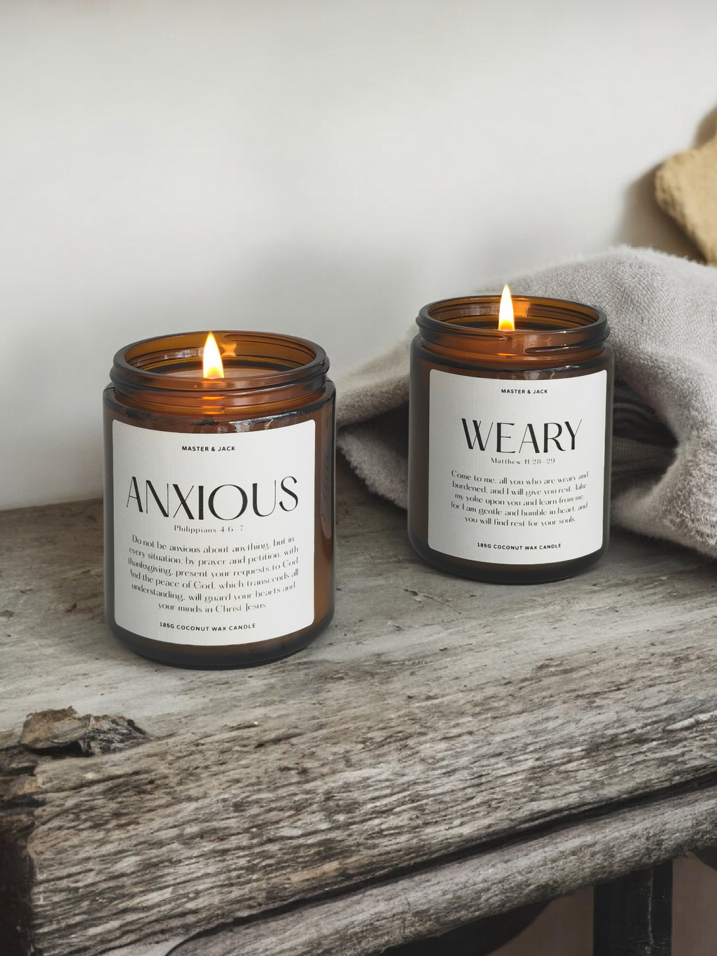 Scripture Candles