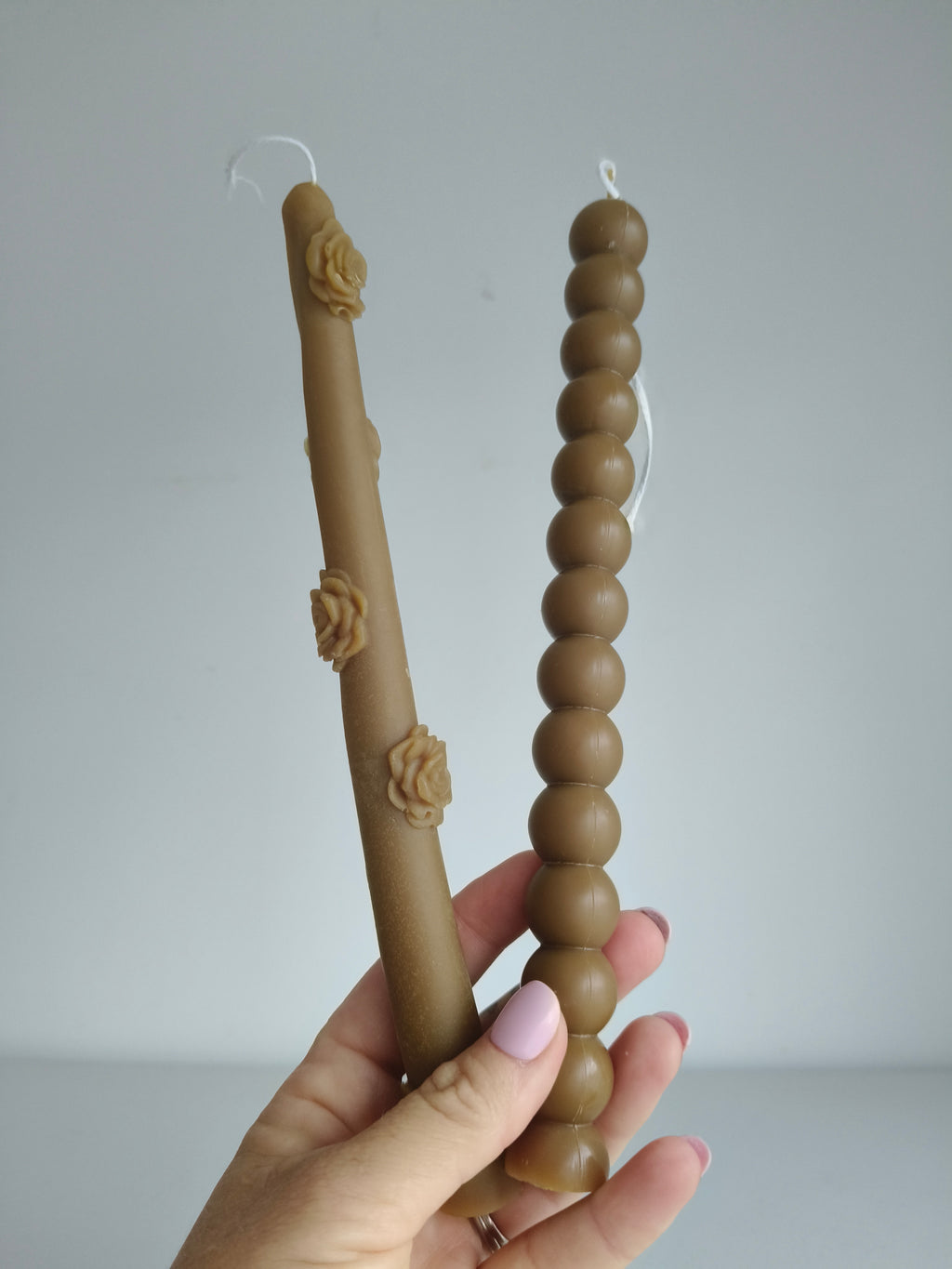 Beeswax Pillars