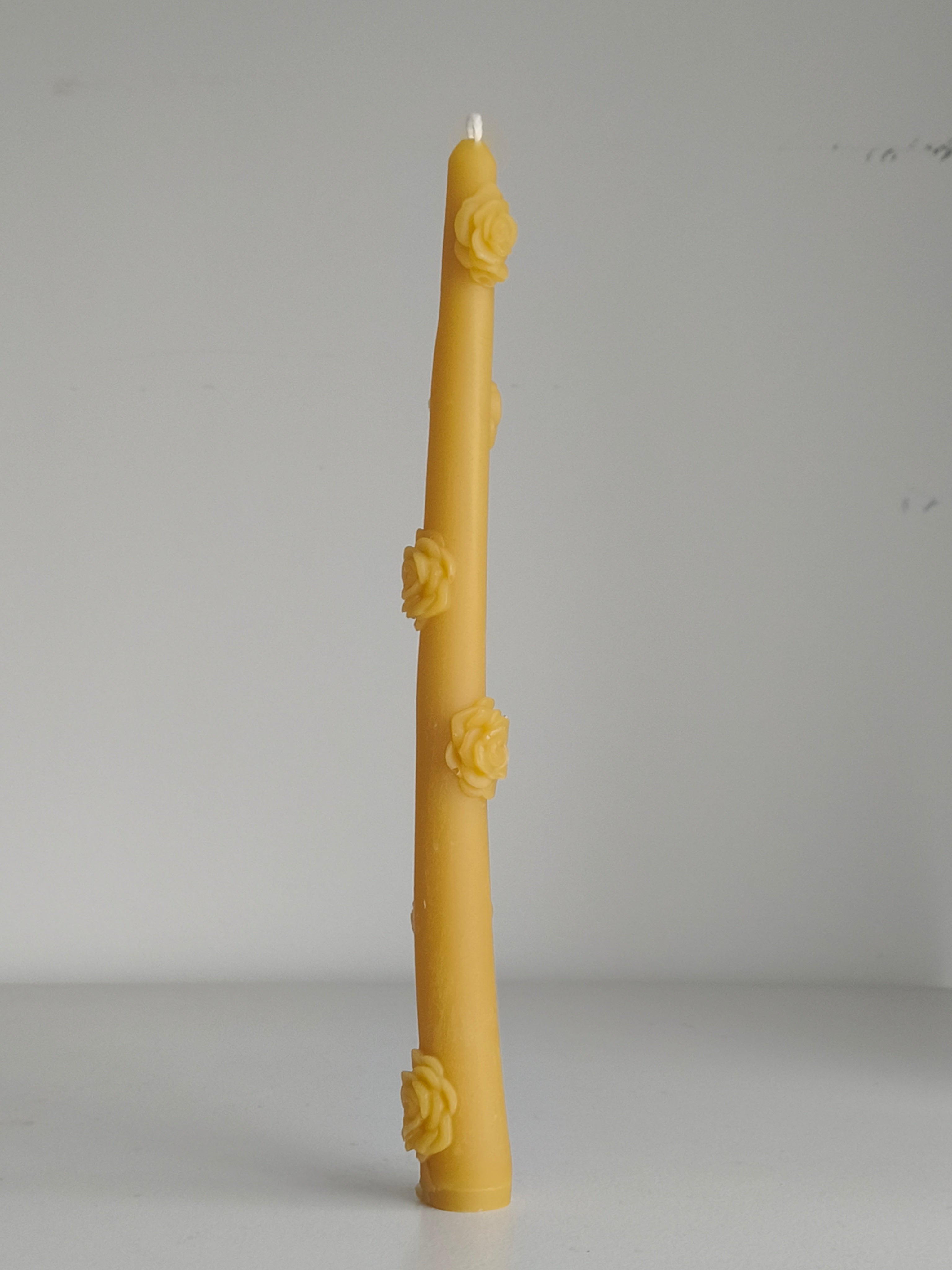 Beeswax Pillars