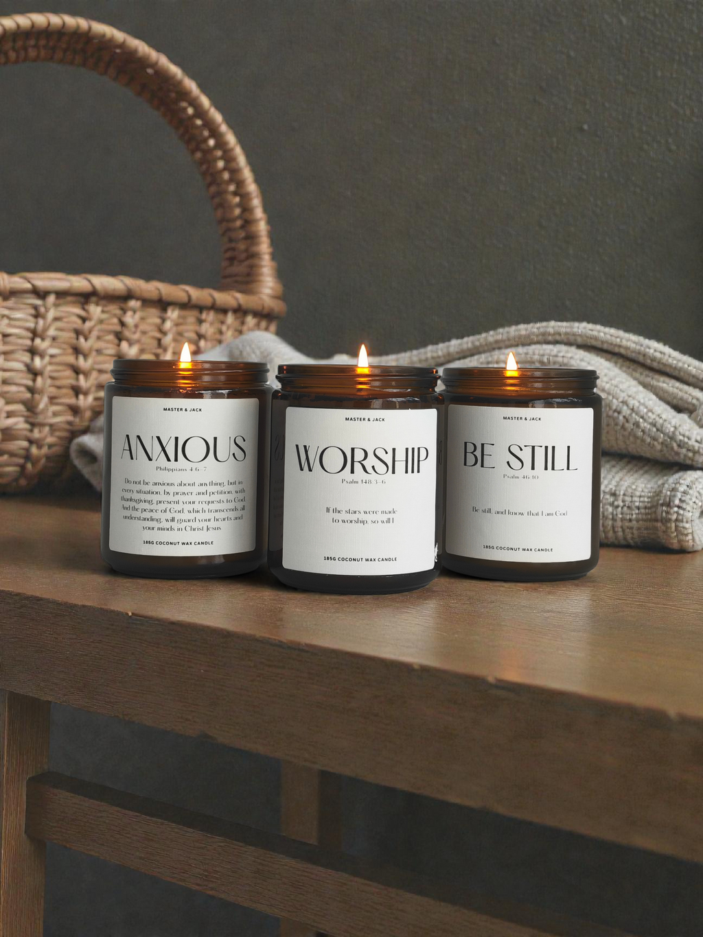 Scripture Candles